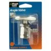 PlumbCraft 1/2 In. FIP In. X 1/4 In. Compression Chrome Plated Angle Valve
