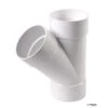 NDS Schedule 35 6 In. Hub Each X 6 In. D Hub PVC Wye 1 Pk -ACE Shop 621d0960 8da2 4f57 97f0 20e2bddc3267