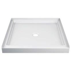 Delta Hycroft 4.5 In. H X 36 In. W X 36 In. L White Shower Base