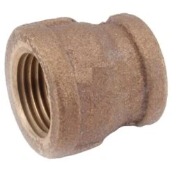 Anderson Metals 1 In. FIP In. X 3/4 In. D FIP Brass Reducing Coupling