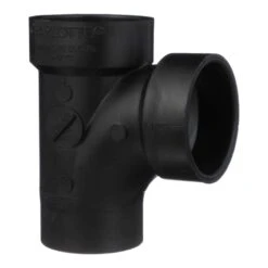 Charlotte Pipe 1-1/2 In. Spigot X 1-1/2 In. D Hub ABS Sanitary Street Tee