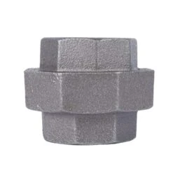 STZ Industries 1-1/2 In. FIP Each X 1-1/2 In. D FIP Black Malleable Iron Union