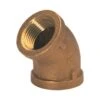 JMF Company 1-1/2 In. FPT X 1-1/2 In. D FPT Brass 45 Degree Elbow