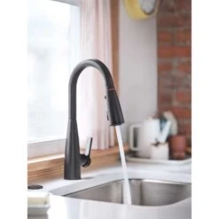 Moen Haelyn One Handle Matte Black Pull-Down Kitchen Faucet 14 Moen Haelyn One Handle Matte Black Pull-Down Kitchen Faucet -ACE Shop 663b1366 8033 46db bb95 fecb3fee9879