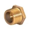 JMF Company 1-1/2 In. Male X 1 In. D Female Brass Hex Bushing -ACE Shop 67a48cc7 fe93 4069 a416 f919293f871f