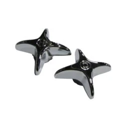 Plumb Pak Chrome Sink And Tub And Shower Faucet Handles