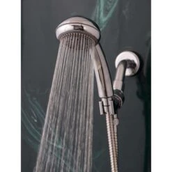 Whedon Champagne Massage Chrome Plastic 5 Settings Handheld Showerhead 2.5 Gpm -ACE Shop 688a4f3a 1b58 489c a30c f8a8cc19e72e