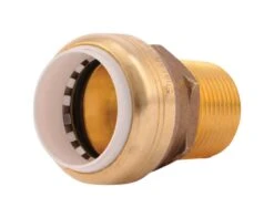 SharkBite Push To Connect 1 In. IPS X 1 In. D IPS Brass Connector