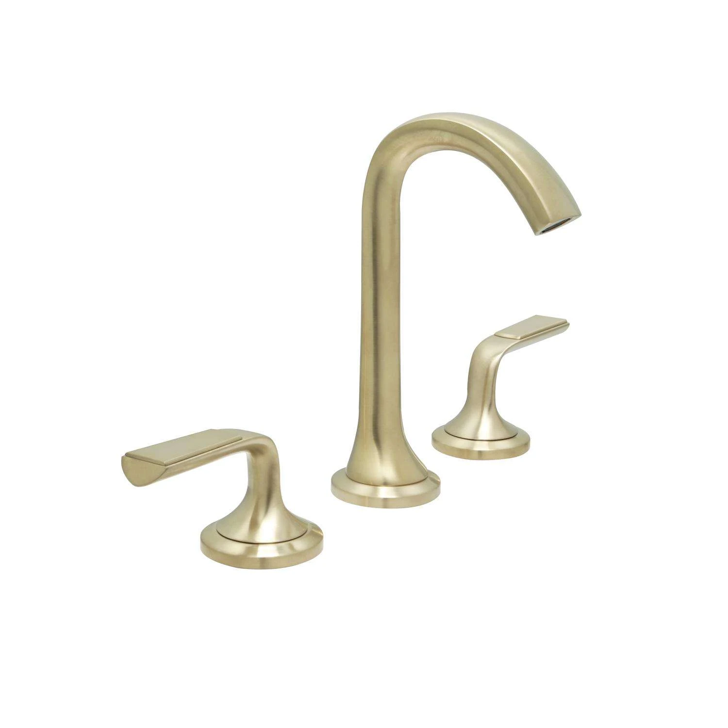 Huntington Brass Joy Satin Brass Widespread Bathroom Sink Faucet 8 In. 3 Huntington Brass Joy Satin Brass Widespread Bathroom Sink Faucet 8 In. - Image 3