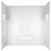 ASB Distinction 60 In. H X 60 In. W X 32 In. L White Bathtub Wall -ACE Shop 6a42036a 0de8 4dee b457 e91420ae972f