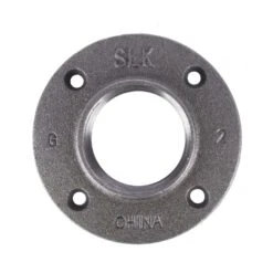 STZ Industries 2 In. FIP Each Black Malleable Iron Floor Flange