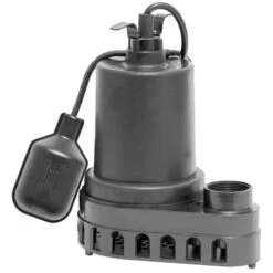 Superior Pump 1/3 HP 2880 Gph Thermoplastic Tethered Float Switch AC Submersible Sump Pump