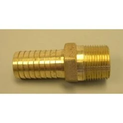 Campbell 1-1/2 In. MPT X 1-1/2 In. D Barb Red Brass Male Adapter