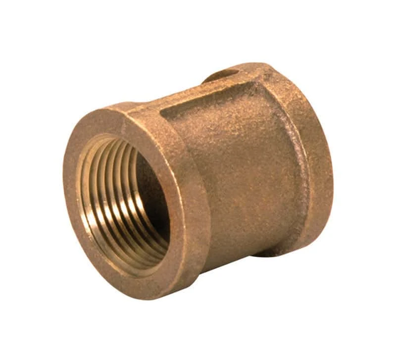 JMF Company 1-1/2 In. Female X 1-1/2 In. D FPT Brass Coupling 1 JMF Company 1-1/2 In. Female X 1-1/2 In. D FPT Brass Coupling
