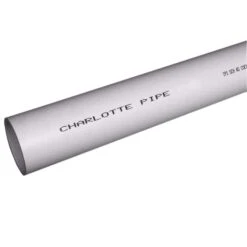 Charlotte Pipe Schedule 40 PVC Foam Core Pipe 2 In. D X 10 Ft. L Plain End 0 Psi