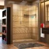 DreamLine Mirage-X 72 In. H X 56-60 In. W Brushed Nickel Frameless Shower Door -ACE Shop 6d44d410 6d01 4a07 9ec2 61cb4daf3c32