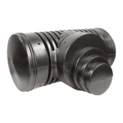 Advance Drainage Systems 6 In. Snap X 6 In. D Snap Polyethylene 16 In. Tee 3 Pk