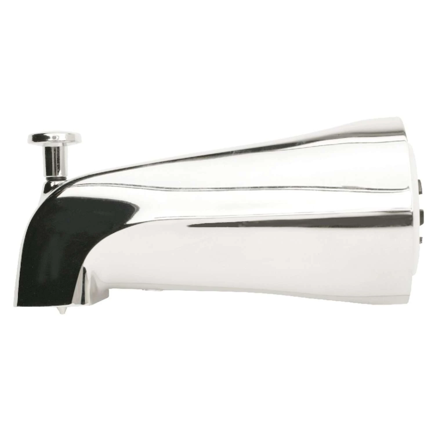 Plumb Pak 1-Handle Chrome Tub Spout With Adapter Kit 2 Plumb Pak 1-Handle Chrome Tub Spout With Adapter Kit - Image 2