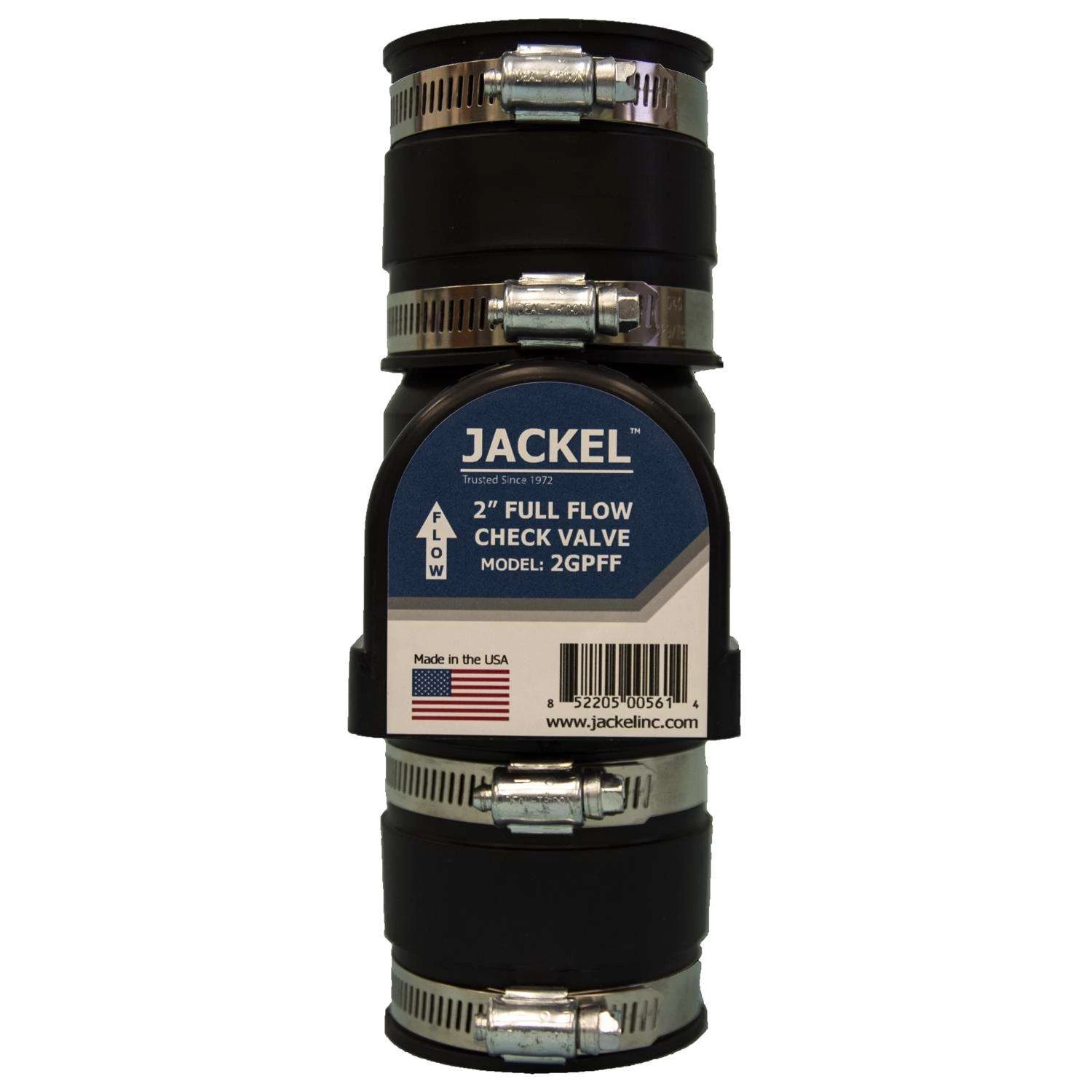 Jackel 2 In. D X 2 In. D PVC Sewage Check Valve 1 Jackel 2 In. D X 2 In. D PVC Sewage Check Valve