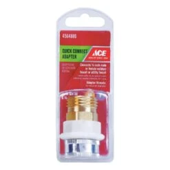 ACE Shop 7 Ace Quick-Connect Dual Thread 3/4 In. Chrome Aerator Adapter