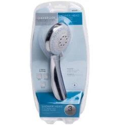 OakBrook Chrome PVC 3 Settings Handheld Showerhead 1.8 Gpm -ACE Shop 77b87771 e50a 44ae b513 ba0c0d019e8f