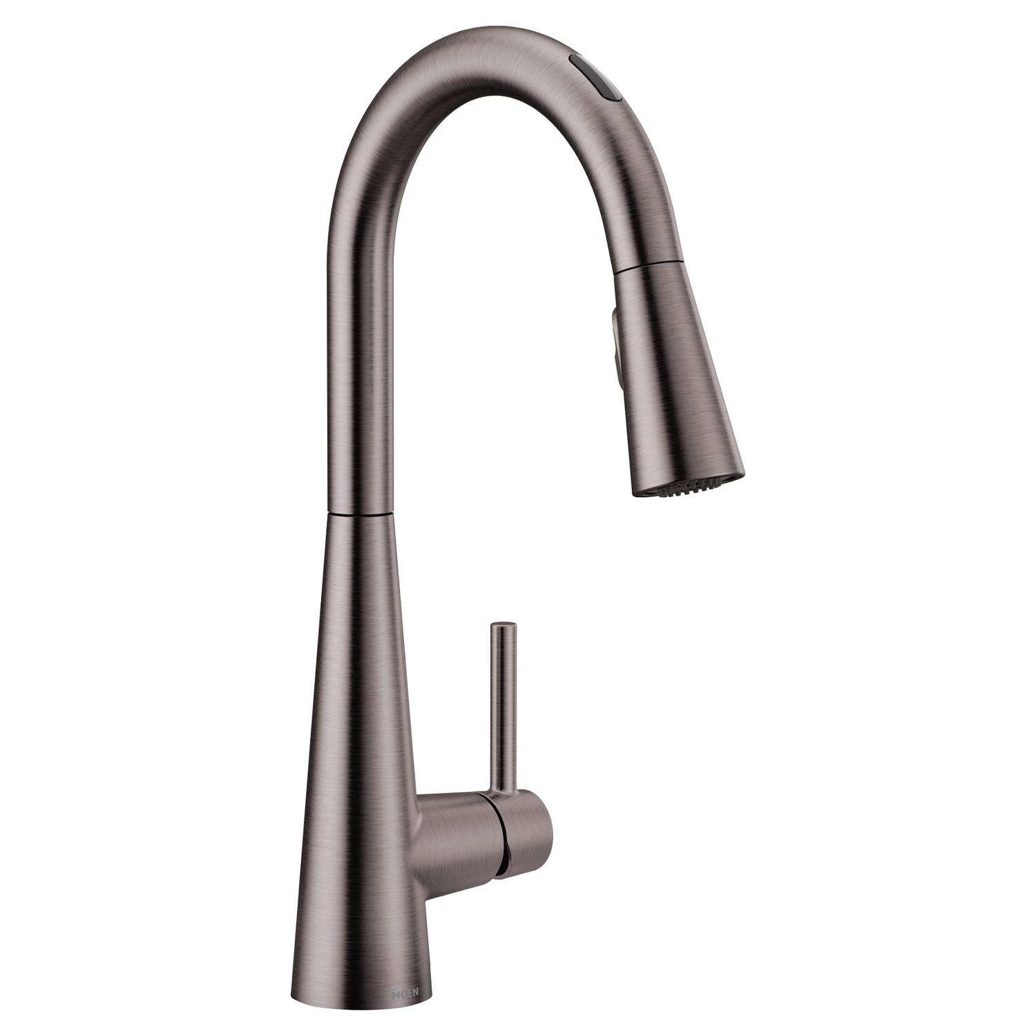 Moen Sleek One Handle Stainless Steel Motion Sensing Pull-Down Kitchen Faucet Smart 1 Moen Sleek One Handle Stainless Steel Motion Sensing Pull-Down Kitchen Faucet Smart