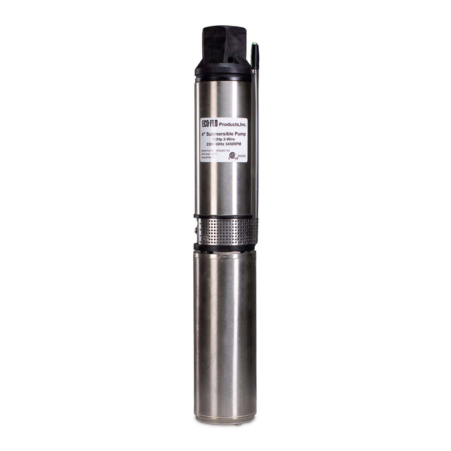 ECO-FLO 3/4 HP 2 Wire 720 Gph Stainless Steel Submersible Pump 3 ECO-FLO 3/4 HP 2 Wire 720 Gph Stainless Steel Submersible Pump - Image 3