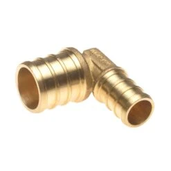 Apollo® Apollo 3/4 In. PEX Barb In To X 3/4 In. D Barb Brass 90 Degree Elbow