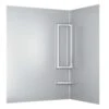 Delta 58 In. H X 29.5 In. W X 61.50 In. L White Shower Wall -ACE Shop 7c420aeb bc76 4bc7 a3bb 7d6aa5b9dba7