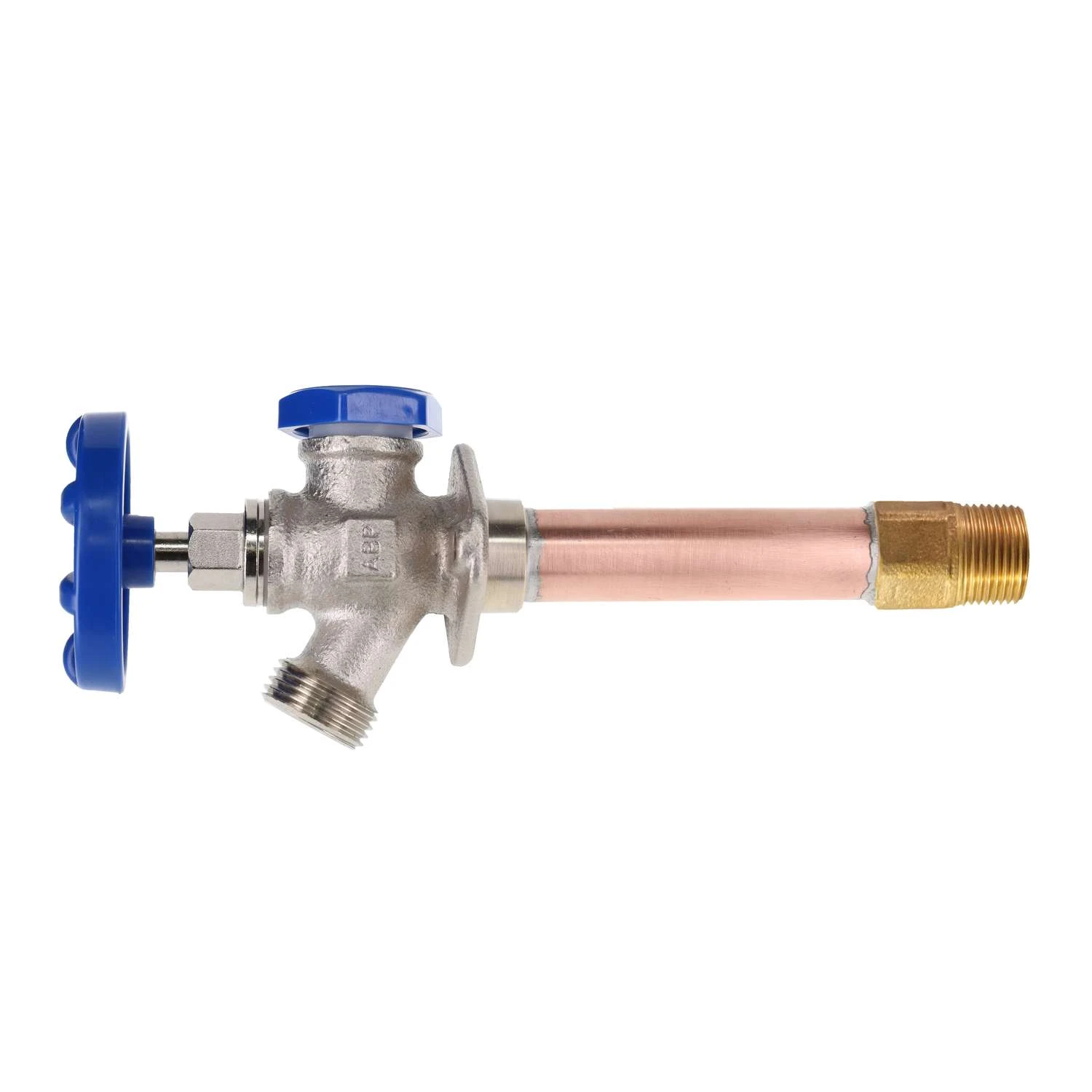 Arrowhead 3/4 In. MPT X 1/2 In. FPT Brass/Copper Freeze-Proof Wall Hydrant 1 Arrowhead 3/4 In. MPT X 1/2 In. FPT Brass/Copper Freeze-Proof Wall Hydrant