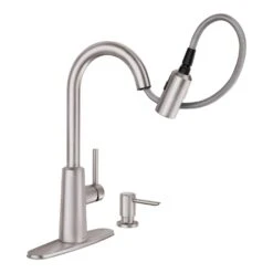 Moen Nori One Handle Stainless Steel Pull-Down Kitchen Faucet -ACE Shop 7e572ee0 1b5e 422f 8827 b885e9c8996b