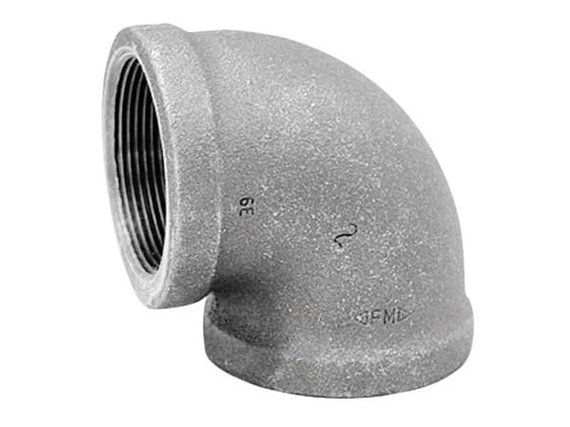 Anvil 2 In. FPT X 2 In. D FPT Galvanized Malleable Iron Elbow 1 Anvil 2 In. FPT X 2 In. D FPT Galvanized Malleable Iron Elbow