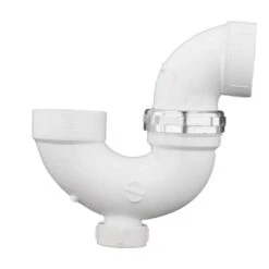 Charlotte Pipe 1-1/2 In. Hub X 1-1/2 In. D Hub PVC P-Trap With Clean Out 1 Pk -ACE Shop 7fe72611 3ff8 491a bd0a ce12b76cca20