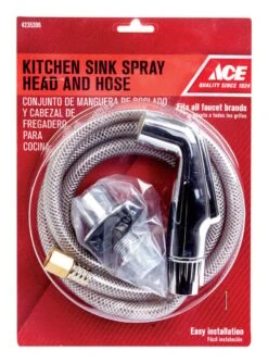 Ace For Universal Chrome Faucet Sprayer With Hose