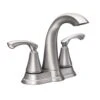 Moen Tiffin Brushed Nickel Bathroom Faucet 4 In. 10 Moen Tiffin Brushed Nickel Bathroom Faucet 4 In. -ACE Shop 80d043e2 161f 48d6 92b1 702e3ff2ee3f