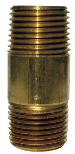JMF Company 3/4 In. MPT X 3/4 In. D MPT Brass Nipple 6 In. L