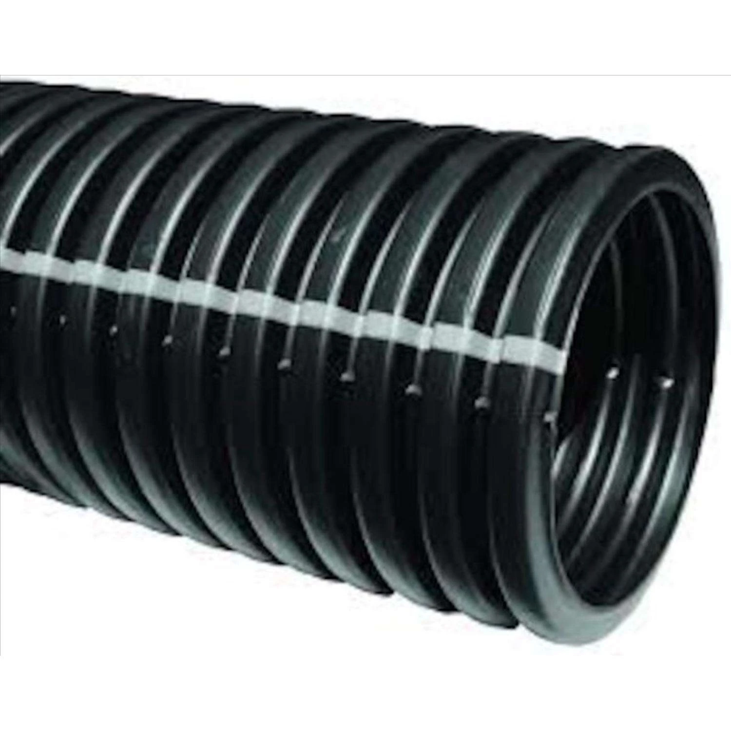 Advance Drainage Systems 4 In. D X 100 Ft. L Polyethylene Corrugated Drainage Tubing 2 Advance Drainage Systems 4 In. D X 100 Ft. L Polyethylene Corrugated Drainage Tubing - Image 2