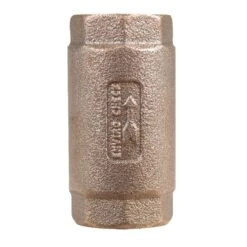 Campbell Flomatic 1-1/4 In. D X 1-1/4 In. D Red Brass Spring Loaded Check Valve