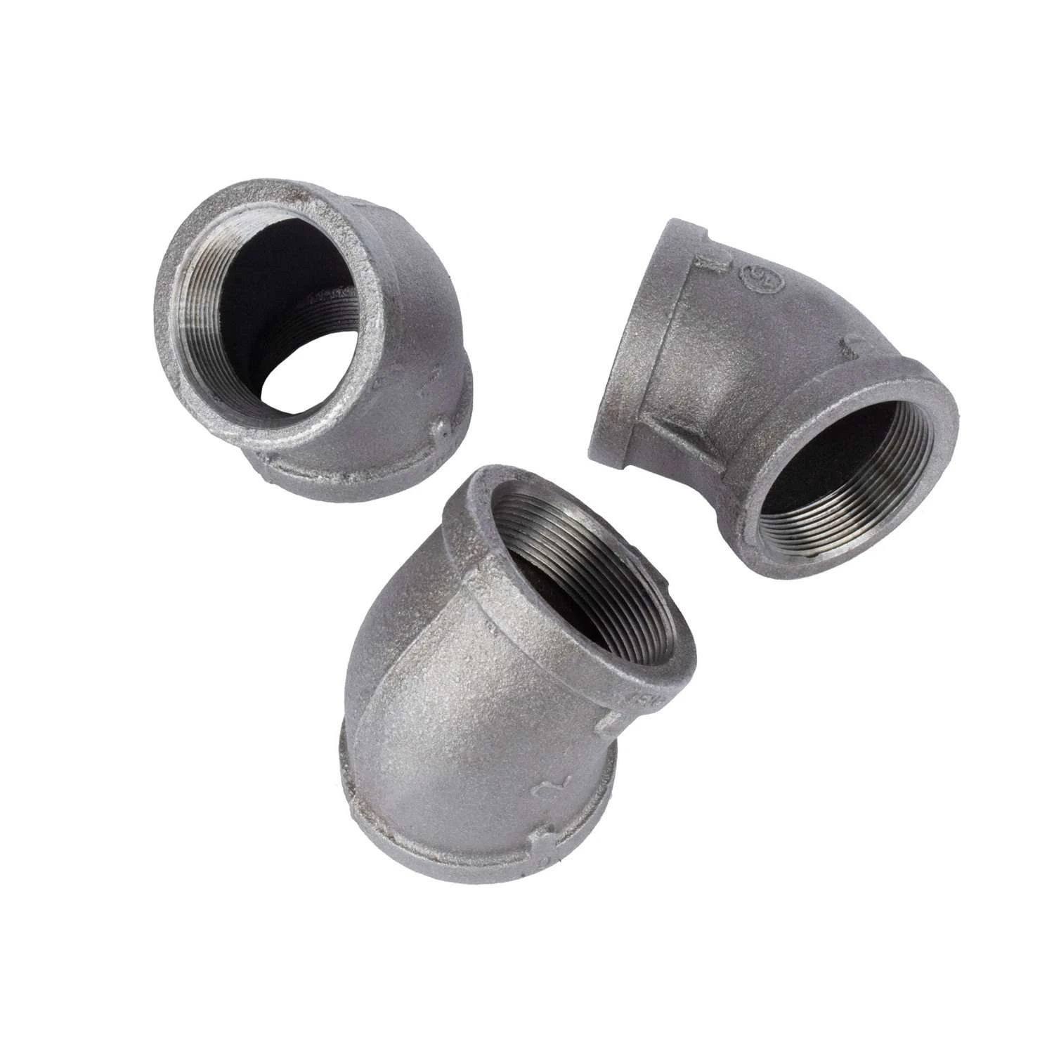 STZ Industries 2 In. FIP Each X 2 In. D FIP Black Malleable Iron 45 Degree Elbow 7 STZ Industries 2 In. FIP Each X 2 In. D FIP Black Malleable Iron 45 Degree Elbow - Image 7