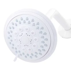 Exquisite White Plastic 5 Settings Showerhead 1.8 Gpm 5 Exquisite White Plastic 5 Settings Showerhead 1.8 Gpm -ACE Shop 84dcb0e3 7230 4661 9991 a4cf90df48ab