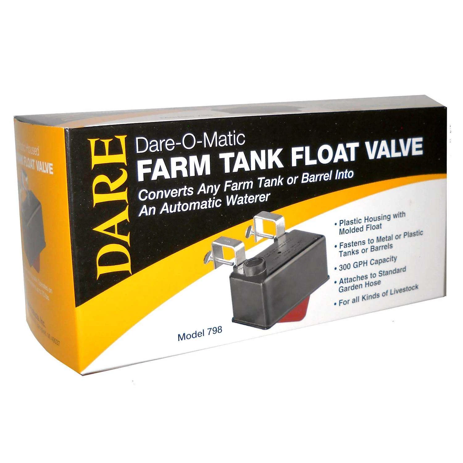 Dare 300 Gph Plastic Farm Tank Float Valve 1 Dare 300 Gph Plastic Farm Tank Float Valve