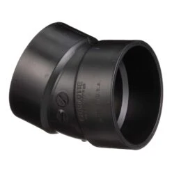 Charlotte Pipe 4 In. Hub X 4 In. D Hub ABS Elbow