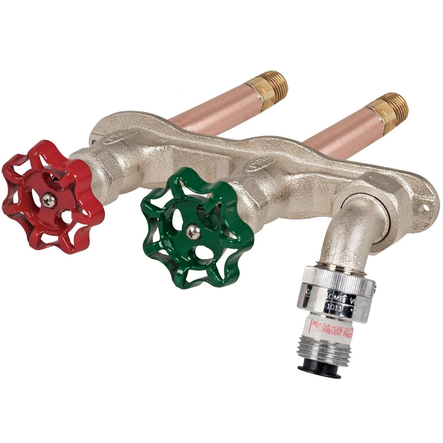 Prier 1/2 In. MPT X 1/2 In. Sweat Anti-Siphon Brass Freezeless Wall Hydrant 1 Prier 1/2 In. MPT X 1/2 In. Sweat Anti-Siphon Brass Freezeless Wall Hydrant