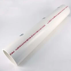 Charlotte Pipe Schedule 40 PVC Solid Pipe 4 In. D X 2 Ft. L Plain End 220 Psi