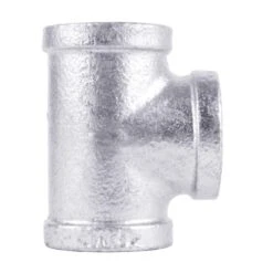 STZ Industries 2-1/2 In. FIP Each X 2-1/2 In. D FIP 2-1/2 In. D FIP Galvanized Malleable Iron Tee