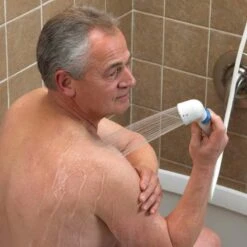 Rinse Ace Assisted Bather White ABS 3 Settings Handheld Showerhead 2.5 Gpm -ACE Shop 87492846 df74 4214 b2db 0fde7311beb5