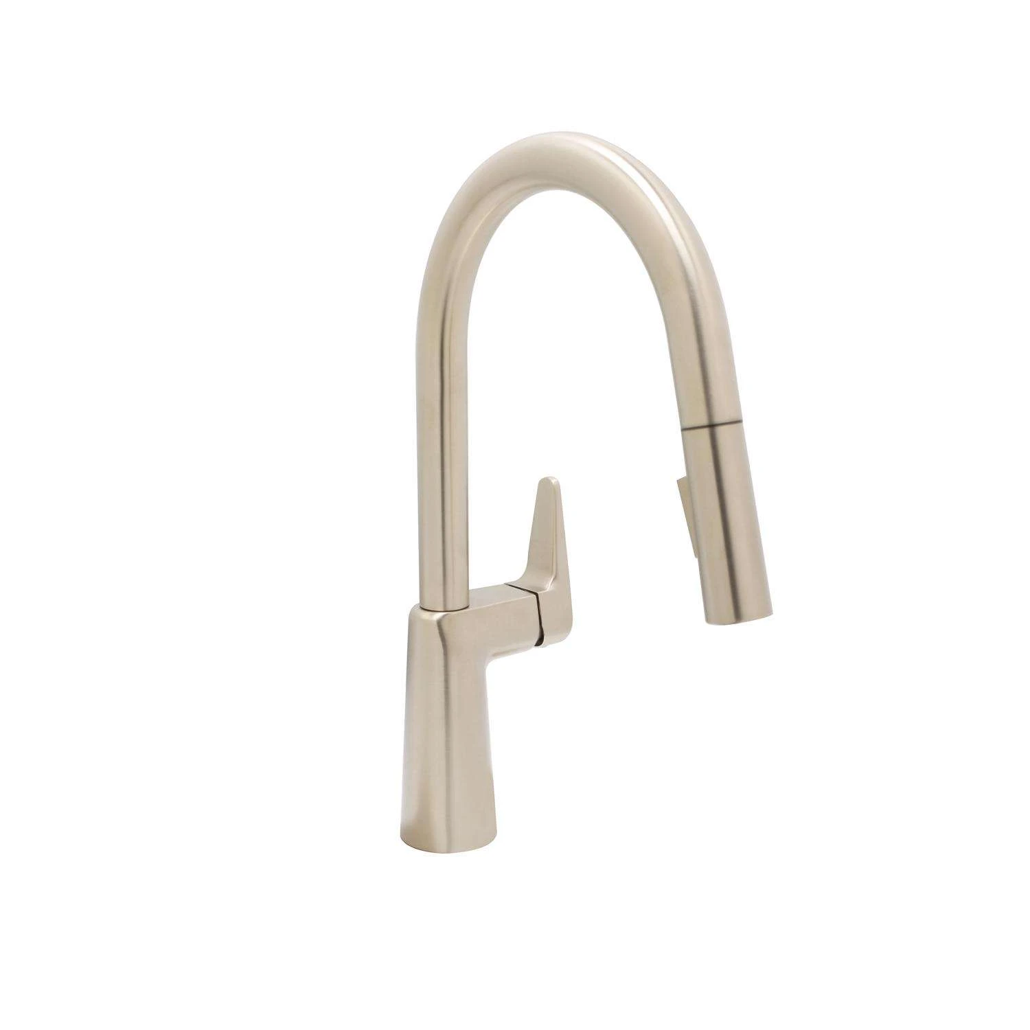 Huntington Brass One Handle Satin Nickel Kitchen Faucet 1 Huntington Brass One Handle Satin Nickel Kitchen Faucet