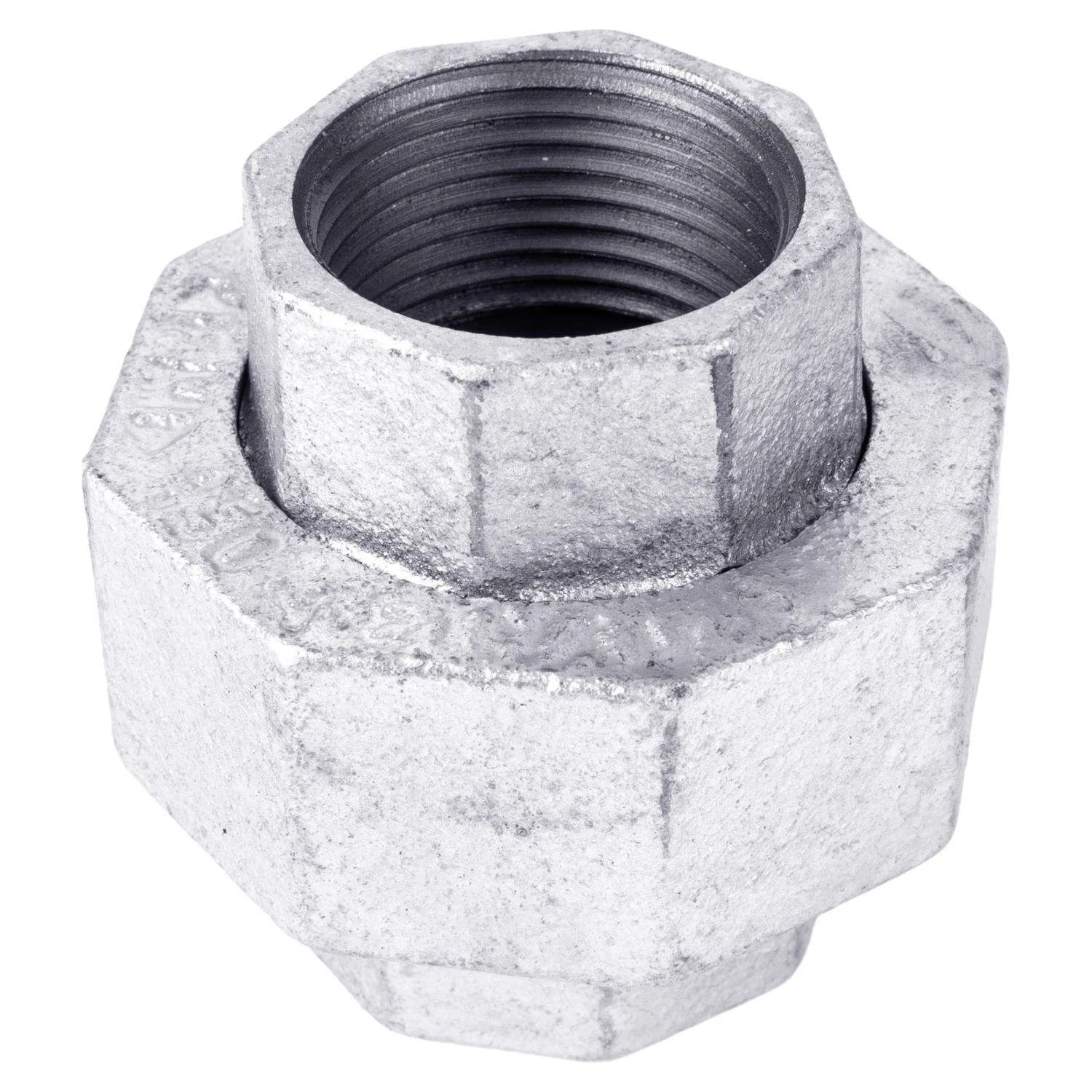 STZ Industries 2-1/2 In. FIP Each X 2-1/2 In. D FIP Galvanized Malleable Iron Union 2 STZ Industries 2-1/2 In. FIP Each X 2-1/2 In. D FIP Galvanized Malleable Iron Union - Image 2