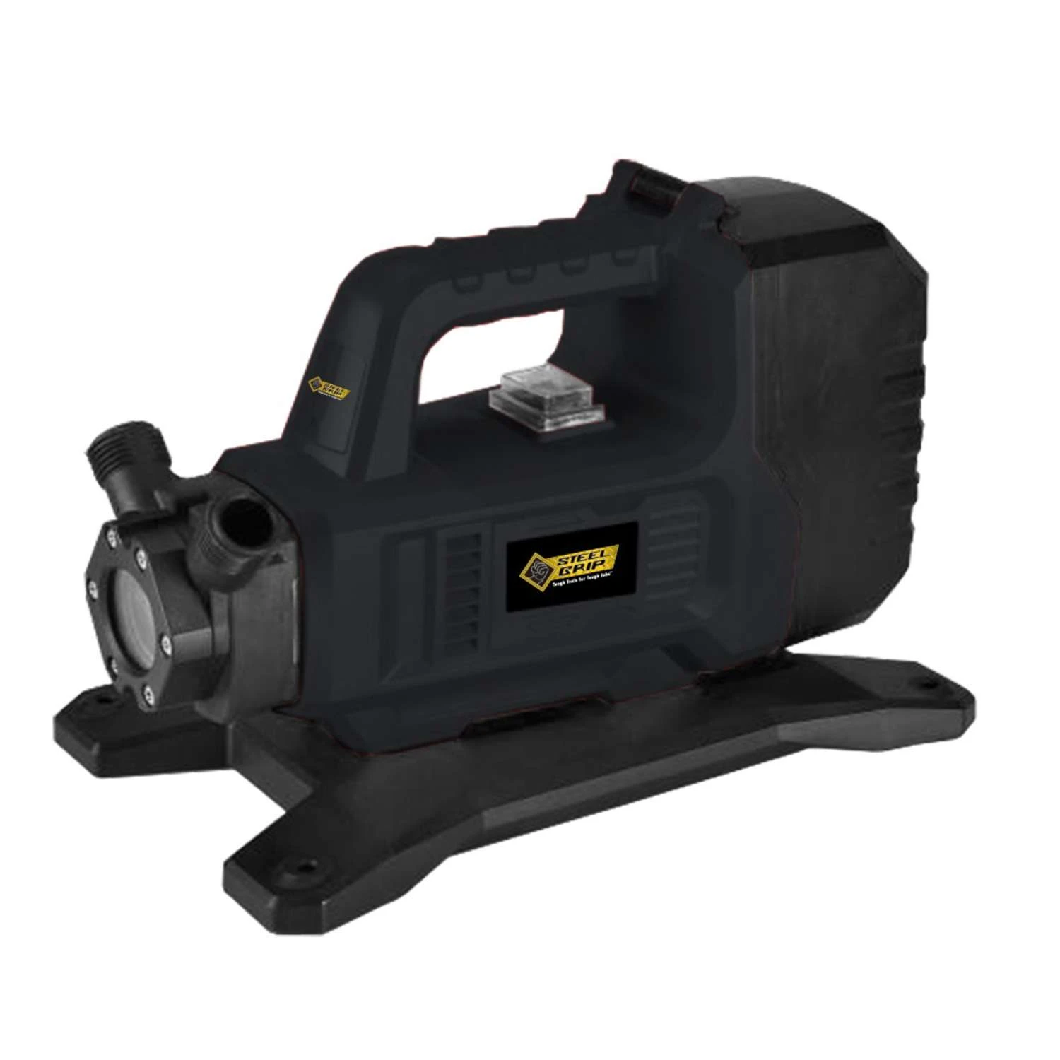 Steel Grip 1/50 HP 325 Gph Thermoplastic Switchless Switch Top Battery Transfer Pump 1 Steel Grip 1/50 HP 325 Gph Thermoplastic Switchless Switch Top Battery Transfer Pump