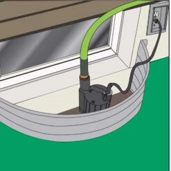 Zoeller 1/3 HP 2400 Gph Thermoplastic Electronic Switch Bottom AC Submersible Utility Pump -ACE Shop 891b3156 19e4 49ab 8bf0 3a41785bf7c5